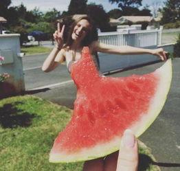 吃瓜夏天拍照,定格清凉美好时光 第2张 吃瓜夏天拍照,定格清凉美好时光 第2张